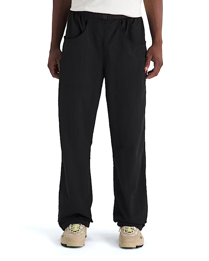 Red Box Nylon Belted Pant Black