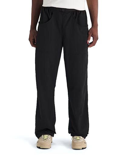 Red Box Nylon Belted Pant Black