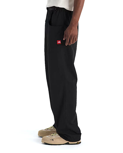Red Box Nylon Belted Pant Black