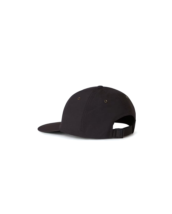 Red Box Nylon Hat Black
