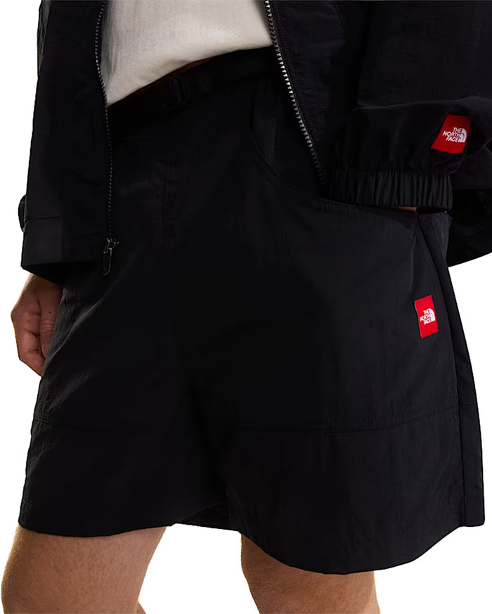 Red Box Nylon Short Black