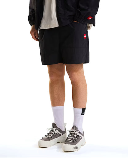 Red Box Nylon Short Black