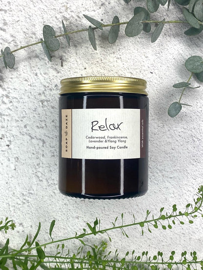 Relax Soy Wax Candle