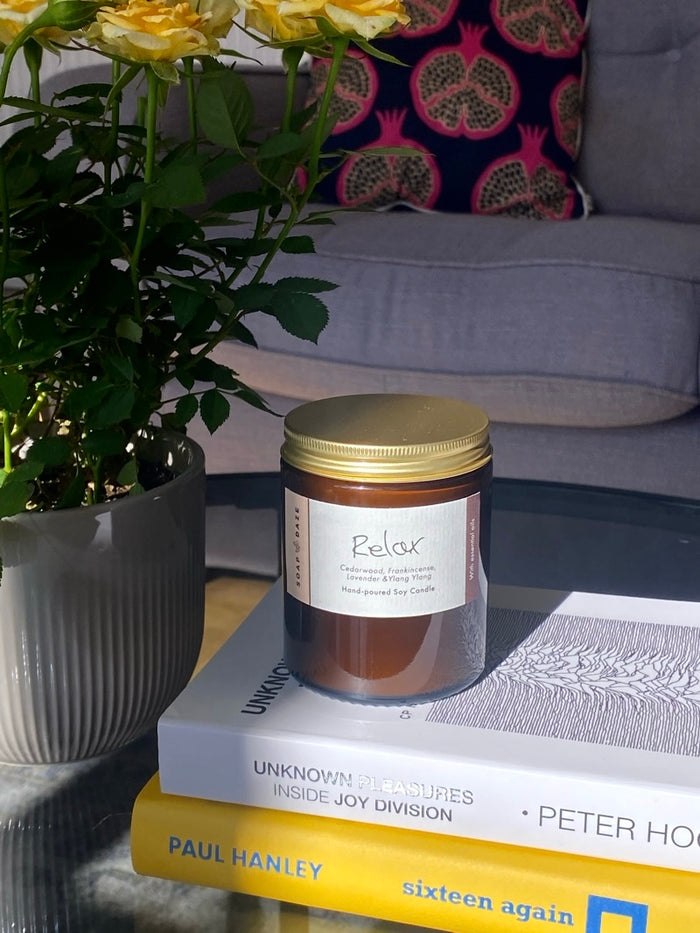 Relax Soy Wax Candle