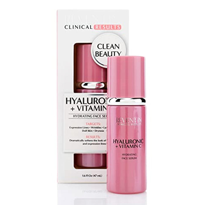Reventin Clinical Hyaluronic & Vitamin C Hydrating Face Serum 1.6oz