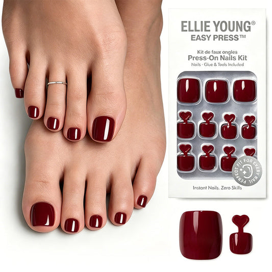Rich Burgundy | Toenail | EASY PRESS™