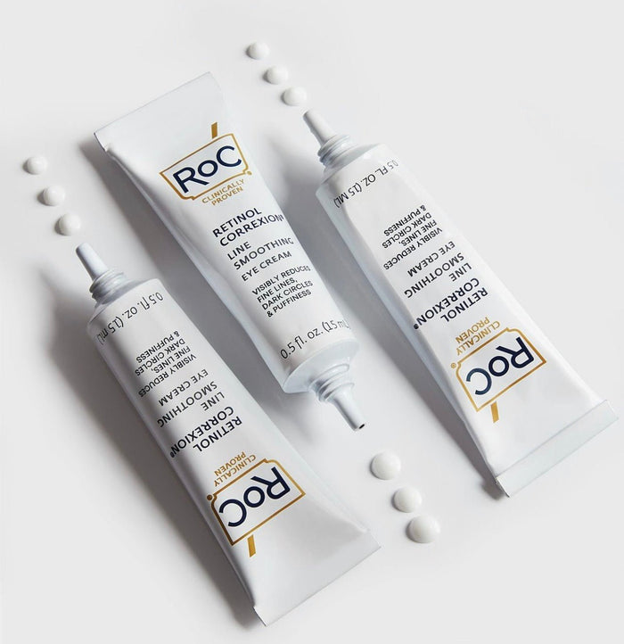 ROC Retinol Correxion Eye Cream 15ml. روس ريتينول كوريكسيون كريم العين 15 مل - Princess Cosmetics Qatar