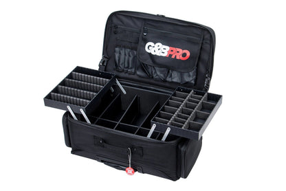 Roller Duo Mobile Workstation with Deep Storage & Extending Tray System – OG Black