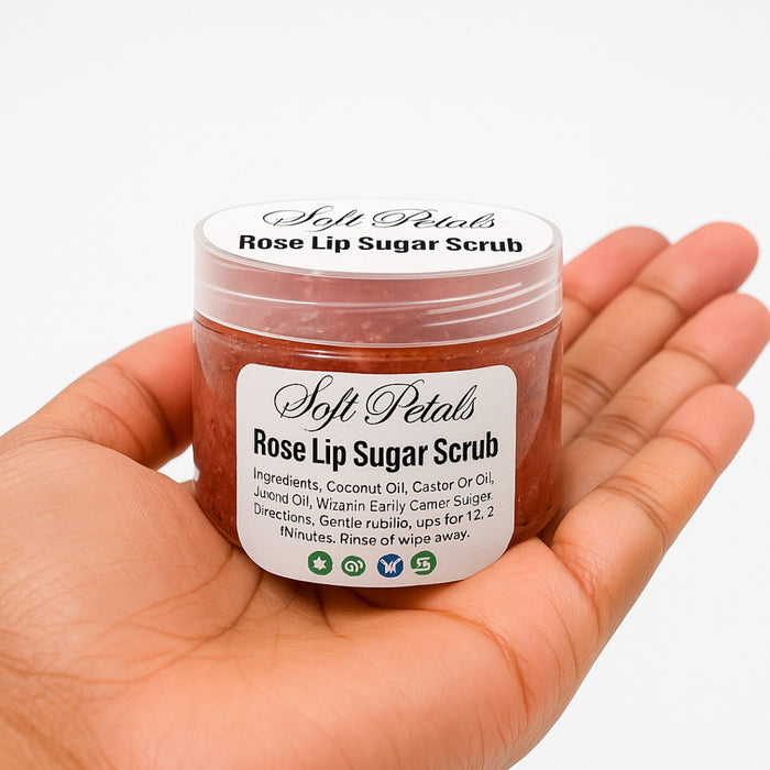 Rose Lip Sugar Scrub