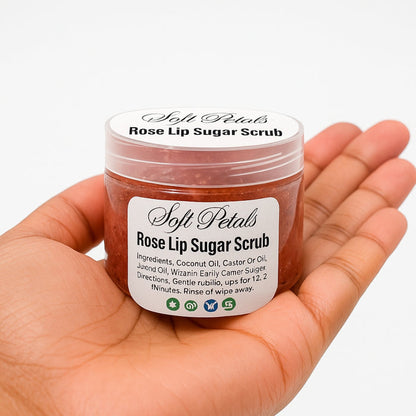 Rose Lip Sugar Scrub
