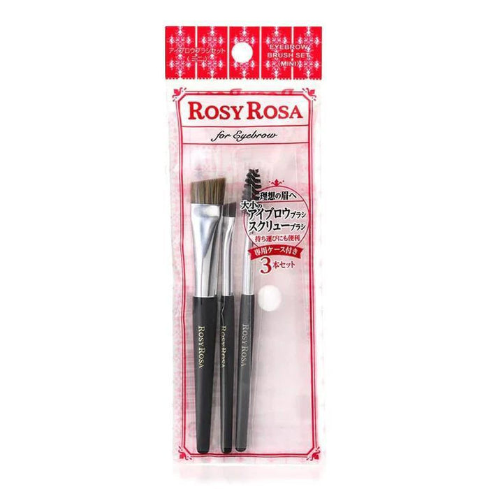 Rosy Rosa Eyebrow Brush Set（Mini）