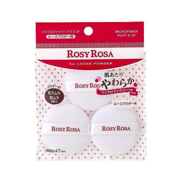 Rosy Rosa Micro Fiber Puff S 3 pcs