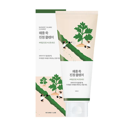 Round Lab Mugwort Calming Cleanser 5.07oz/ 150ml