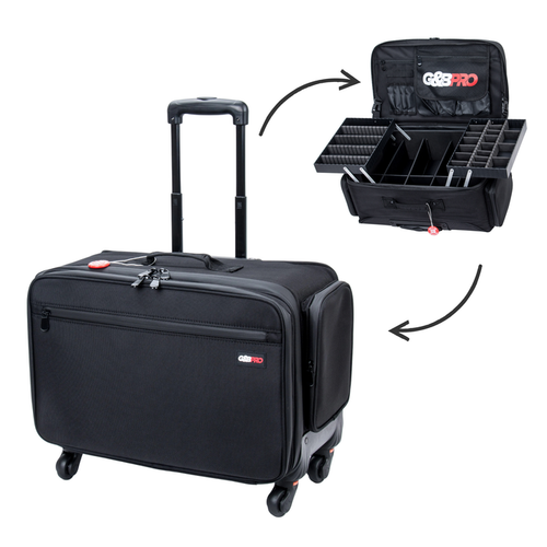 Rover Mobile Workstation with Extending Tray System – OG Black