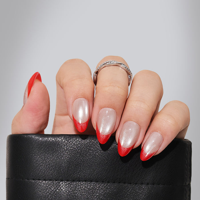 Ruby Flash | Short Almond | SALON PRESS | INLAY TECHNOLOGY™