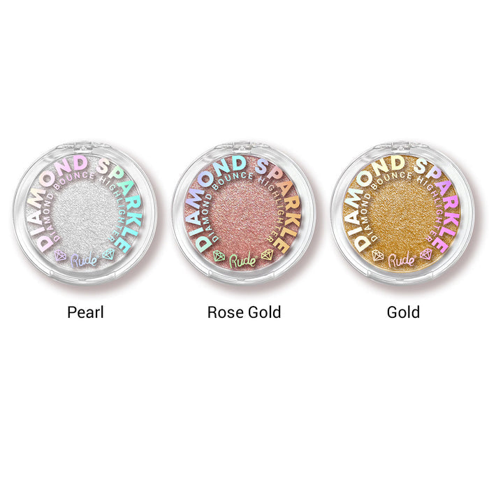 Rude Diamond Sparkle Diamond Bounce Highlighter 0.31oz/ 9g