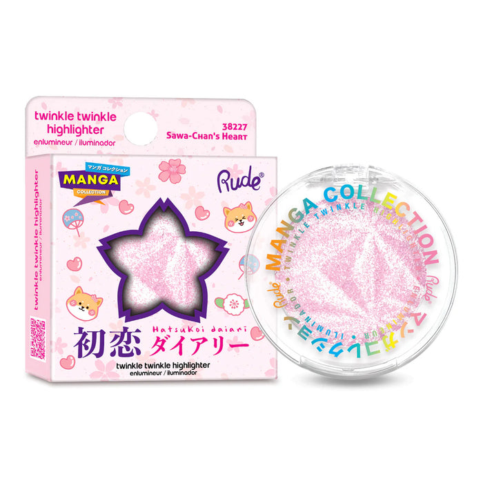 Rude Manga Collection Twinkle Twinkle Highlighter 0.14oz/ 4g