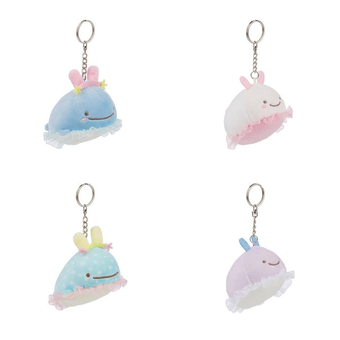 San-X Jinbesan Sea Bunnies Blind Box Plush Keychains 3.75 in