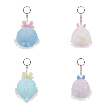 San-X Jinbesan Sea Bunnies Blind Box Plush Keychains 3.75 in