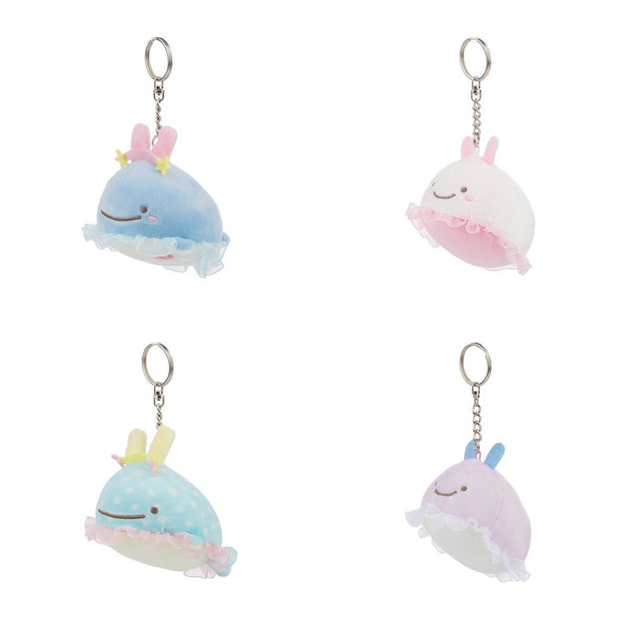 San-X Jinbesan Sea Bunnies Blind Box Plush Keychains 3.75 in