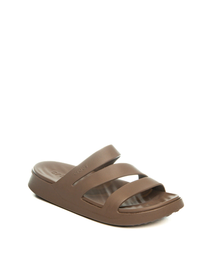 CROCS sandalo getaway marrone 209587 GETAWAY STR-TRU 0LF