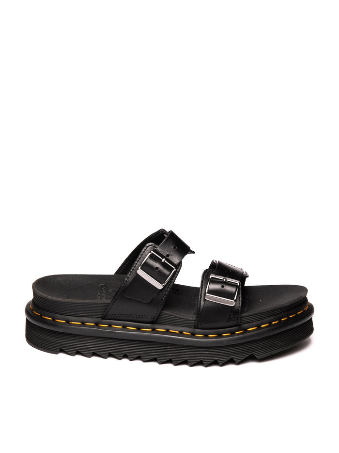 DR. MARTENS Sandalo myles nero MYLES LEATHER-BLACK