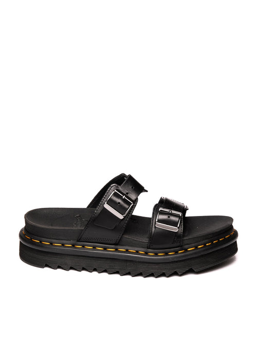 DR. MARTENS Sandalo myles nero MYLES LEATHER-BLACK