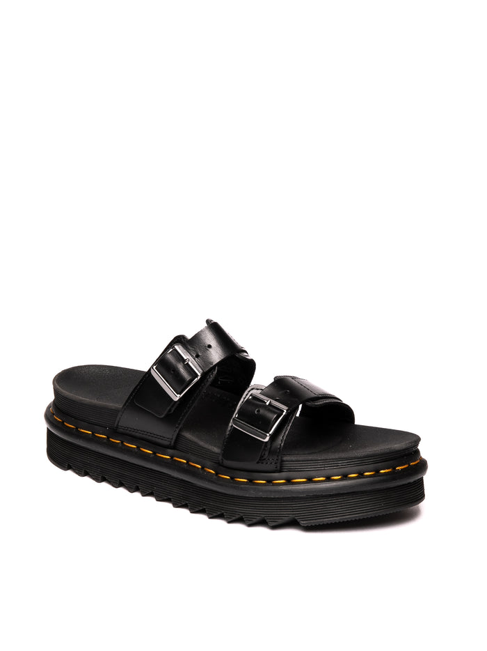 DR. MARTENS Sandalo myles nero MYLES LEATHER-BLACK