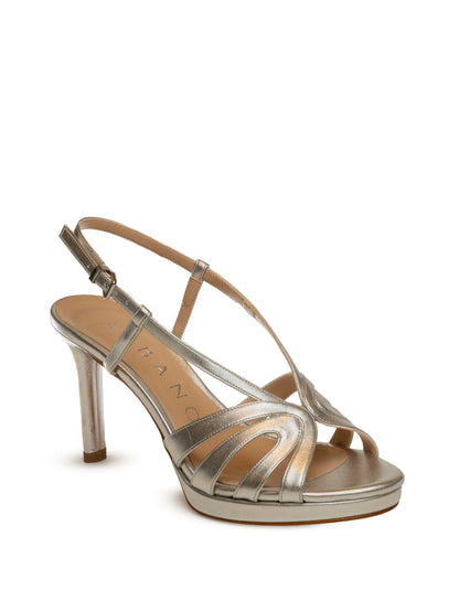 ALBANO sandalo pelle argento 5507 SOFT-ARG