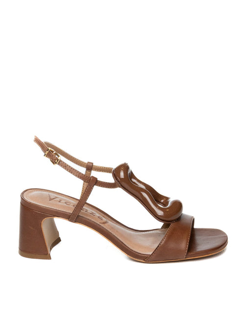 VICENZA Sandalo pelle marrone 2448005 CORTONA-Z3