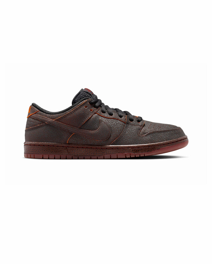 SB Dunk Low Pro Premium Dk Smoke Grey Campfire Orange