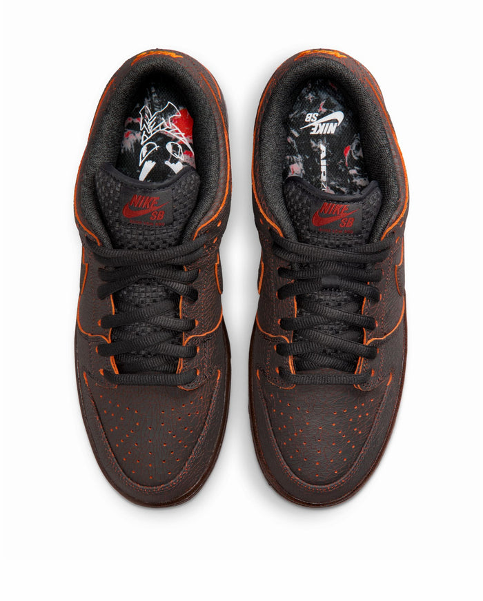 SB Dunk Low Pro Premium Dk Smoke Grey Campfire Orange