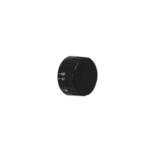 Scope Body Zoom Knob, SKU SZ05011121-0005, three quarter front view