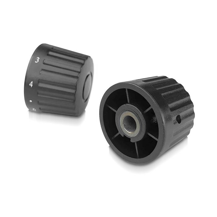 Scope Body Zoom Knob(Pair), SKU PZ04011301-0002, three quarter front view