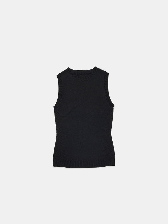 Seamless Knit Tank Top Wicking and Insulating Merino