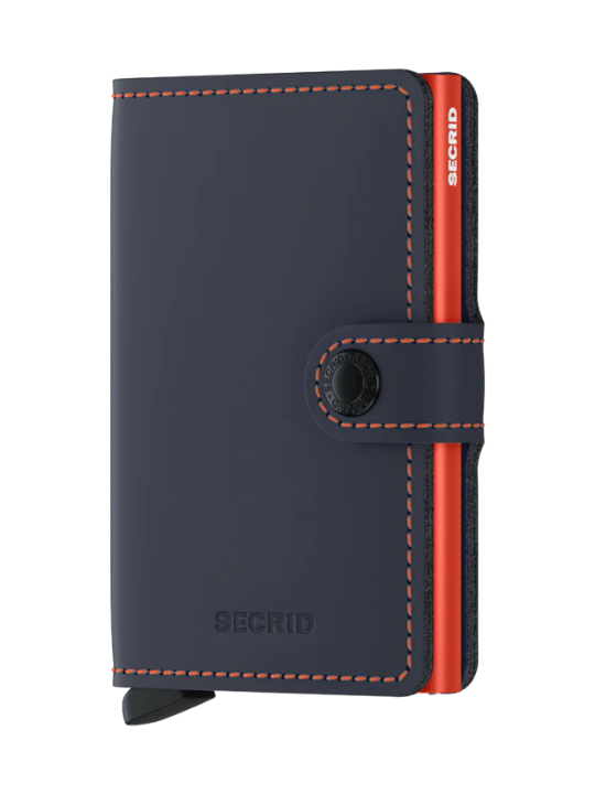 Leather / Night Blue/Orange