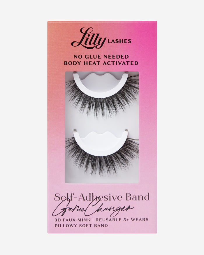 Glam ~ Lilly Lashes Self Adhesive GameChanger  Front of Box variant:Dramatic