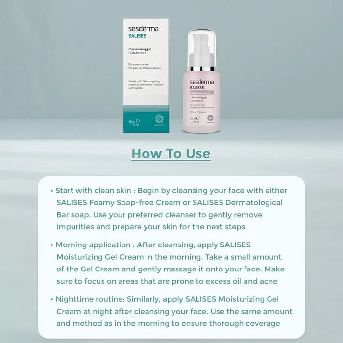 Sesderma Salises Moisturizing Gel 50ml