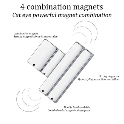 Set 4pcs Mini Magnet Combination for Cateye Nail Design