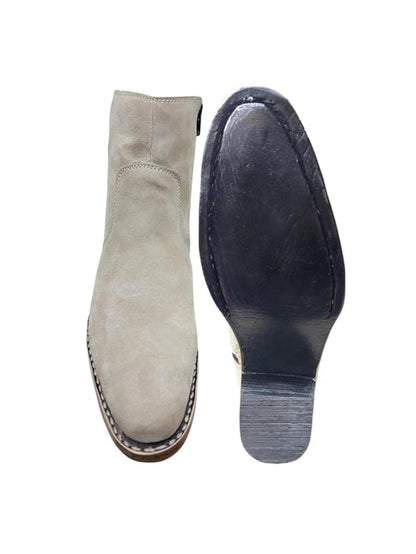 Shoe Bazar Camel Suede Leather Boots for Men