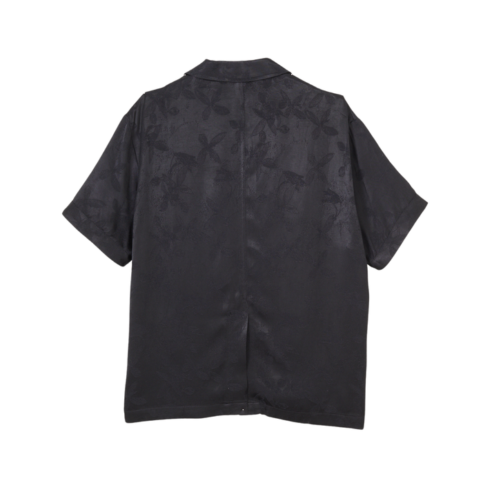 CICADA Short Sleeve Casual Jacket (Black / White) | Isetan KL Online Store