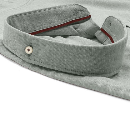Silky Green Oxford Shirt.