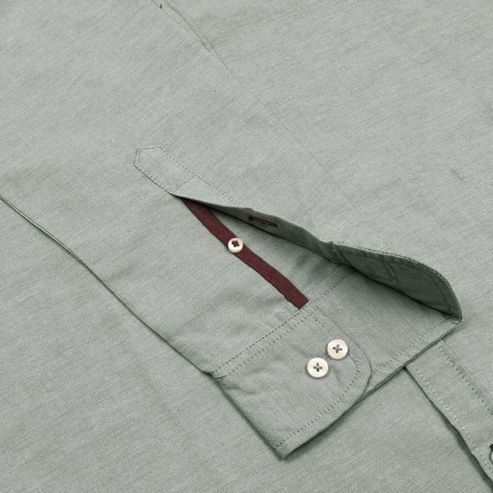 Silky Green Oxford Shirt