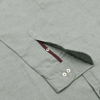 Silky Green Oxford Shirt