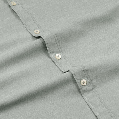 Silky Green Oxford Shirt
