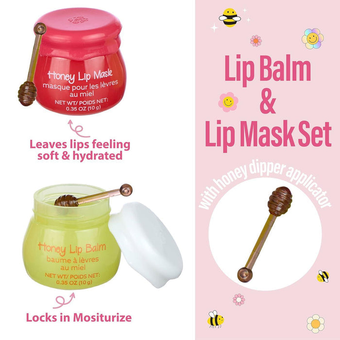 Simply Sweet Honey Lip Balm & Lip Mask Set
