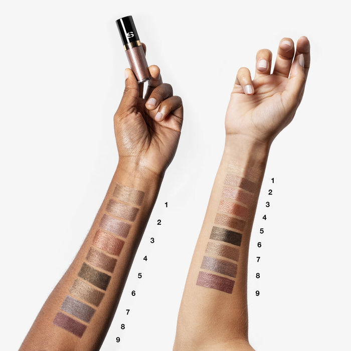 Sisley Ombre Eclat Liquide Stardust NIB liquid eyeshadow in elegant packaging, showcasing shimmering, luminous eye makeup.