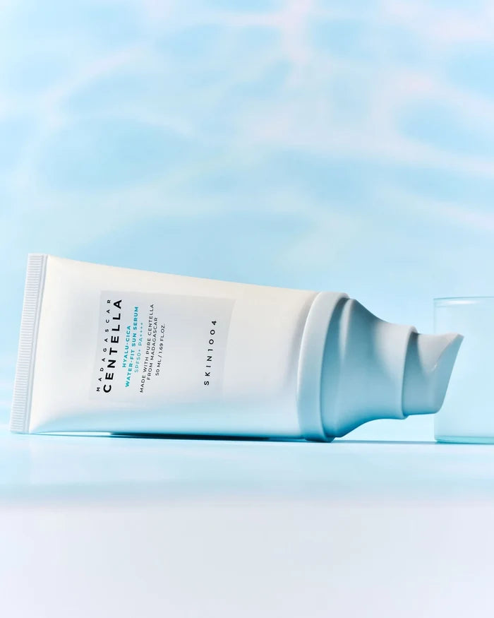 SKIN 1004 Madagascar Centella Hyalu-Cica Water-Fit Sun Serum Twin Pack مجموعة واقي الشمس