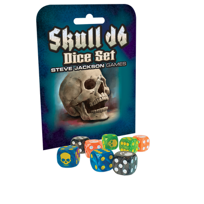 Skull d6 Dice Set