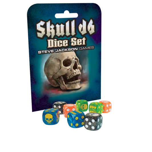 Skull d6 Dice Set